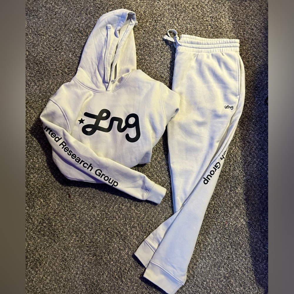 LRG Hooded Sweatshirt and sweatpants joggers